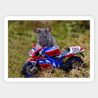 Biker Mouse Sticker